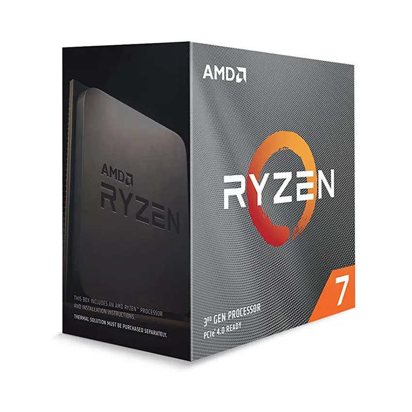 CPU AMD Ryzen 7 5700X (3.4 GHz Upto 4.6GHz / 36MB / 8 Cores, 16 Threads / 65W / Socket AM4)